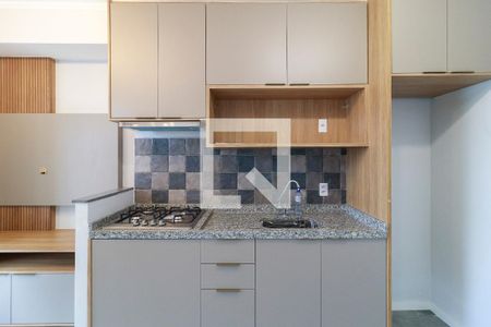 Sala - Cozinha de apartamento para alugar com 2 quartos, 36m² em Jardim Caravelas, São Paulo