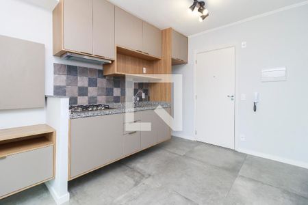 Sala - Cozinha de apartamento para alugar com 2 quartos, 36m² em Jardim Caravelas, São Paulo