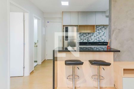 Cozinha de apartamento para alugar com 1 quarto, 34m² em Butantã, São Paulo