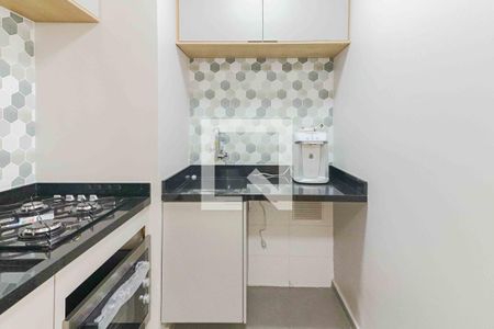 Cozinha de apartamento para alugar com 1 quarto, 34m² em Butantã, São Paulo