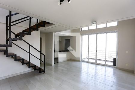 Sala / cozinha de apartamento à venda com 1 quarto, 90m² em Vila Suzana, São Paulo