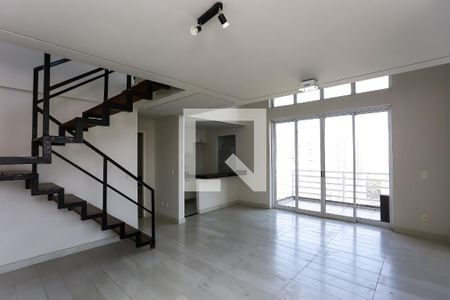 Sala / cozinha de apartamento à venda com 1 quarto, 90m² em Vila Suzana, São Paulo