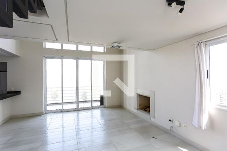 Sala / cozinha de apartamento à venda com 1 quarto, 90m² em Vila Suzana, São Paulo