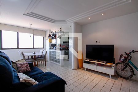 Sala de apartamento para alugar com 2 quartos, 78m² em Barra da Tijuca, Rio de Janeiro