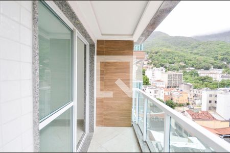 Varanda da Sala de apartamento para alugar com 2 quartos, 65m² em Tijuca, Rio de Janeiro