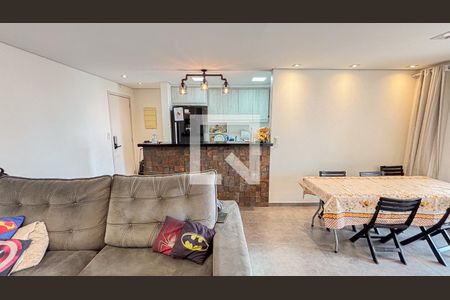 Sala - Sala de Jantar de apartamento à venda com 3 quartos, 89m² em Vila Valparaíso, Santo André