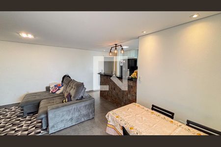 Sala - Sala de Jantar de apartamento à venda com 3 quartos, 89m² em Vila Valparaíso, Santo André