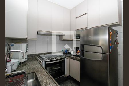 Cozinha  de apartamento à venda com 4 quartos, 127m² em Funcionários, Belo Horizonte