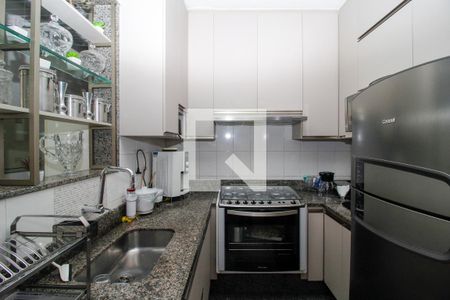 Cozinha  de apartamento à venda com 4 quartos, 127m² em Funcionários, Belo Horizonte