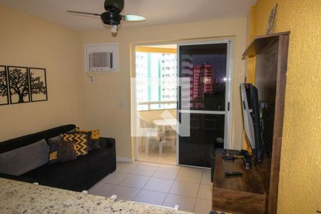 Sala de apartamento para alugar com 1 quarto, 50m² em Barra Olímpica, Rio de Janeiro