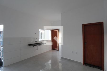 Sala e Cozinha de kitnet/studio para alugar com 1 quarto, 40m² em Minascaixa, Belo Horizonte