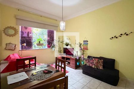 Sala de apartamento à venda com 1 quarto, 42m² em Jardim Botânico, Rio de Janeiro