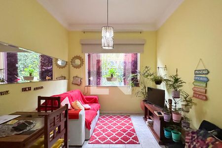 Sala de apartamento à venda com 1 quarto, 42m² em Jardim Botânico, Rio de Janeiro