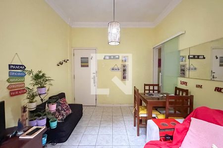 Sala de apartamento à venda com 1 quarto, 42m² em Jardim Botânico, Rio de Janeiro