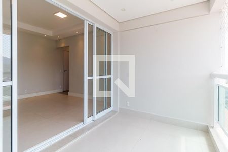 Varanda da Sala de apartamento para alugar com 2 quartos, 74m² em Vila Mogilar, Mogi das Cruzes