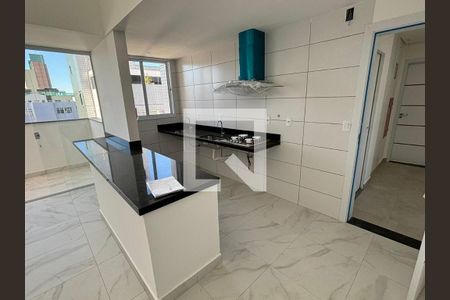 Sala e cozinha de apartamento à venda com 3 quartos, 152m² em Coração Eucarístico, Belo Horizonte