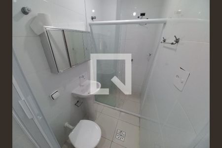 Cozinha de apartamento para alugar com 1 quarto, 36m² em Centro, São Vicente