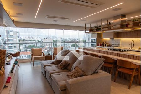 Sala de apartamento à venda com 3 quartos, 112m² em Ipiranga, São Paulo