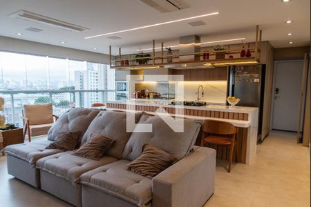 Sala de apartamento à venda com 3 quartos, 112m² em Ipiranga, São Paulo