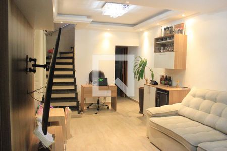 Sala de casa de condomínio à venda com 4 quartos, 133m² em Portal dos Gramados, Guarulhos