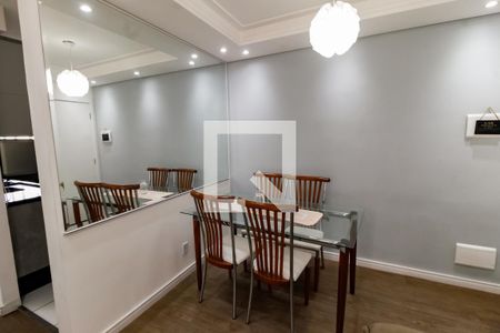 Detalhe Sala de apartamento para alugar com 2 quartos, 48m² em Jardim Monte Alegre, Taboão da Serra