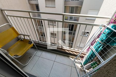 Varanda da Sala de apartamento para alugar com 2 quartos, 48m² em Jardim Monte Alegre, Taboão da Serra