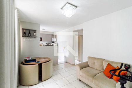 Sala de apartamento à venda com 2 quartos, 45m² em Cabral, Contagem