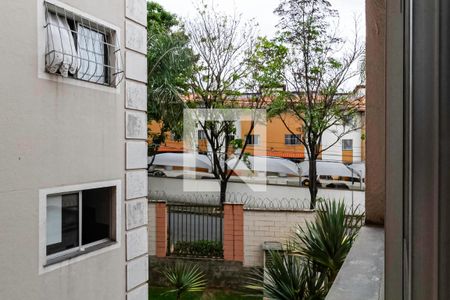 Vista da sala de apartamento à venda com 2 quartos, 45m² em Cabral, Contagem