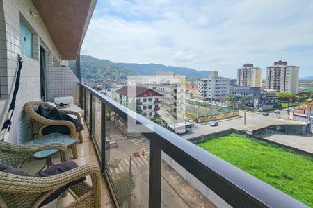 Varanda de apartamento para alugar com 1 quarto, 78m² em Enseada, Guarujá