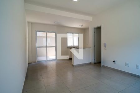 Sala de casa de condomínio para alugar com 2 quartos, 62m² em Jardim Guaruja, Sorocaba