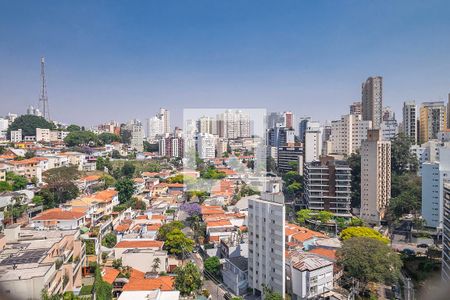 Sala - Vista Varanda de apartamento à venda com 2 quartos, 118m² em Sumaré, São Paulo