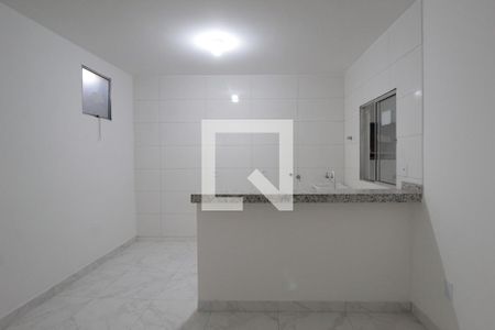 Sala e Cozinha de kitnet/studio para alugar com 1 quarto, 40m² em Minas Caixa, Belo Horizonte