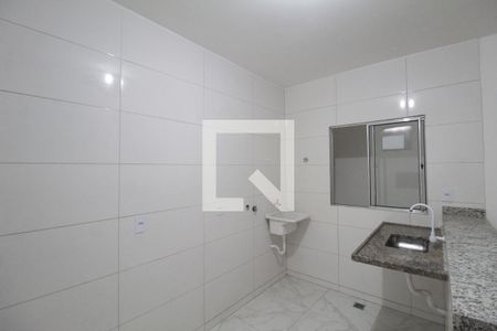 Sala e Cozinha de kitnet/studio para alugar com 1 quarto, 40m² em Minas Caixa, Belo Horizonte