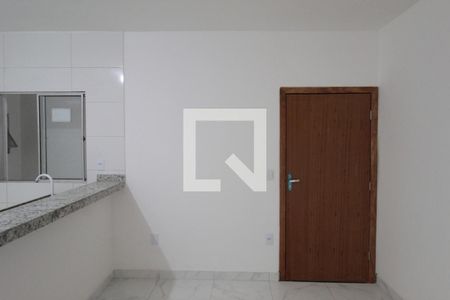 Sala e Cozinha de kitnet/studio para alugar com 1 quarto, 40m² em Minas Caixa, Belo Horizonte