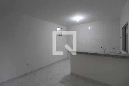 Sala e Cozinha de kitnet/studio para alugar com 1 quarto, 40m² em Minas Caixa, Belo Horizonte