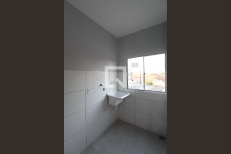 Sala e Cozinha de kitnet/studio para alugar com 1 quarto, 40m² em Minas Caixa, Belo Horizonte