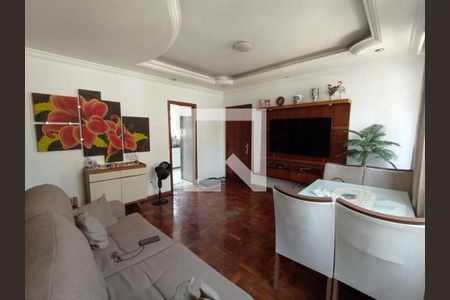 Sala de apartamento à venda com 3 quartos, 110m² em Monsenhor Messias, Belo Horizonte