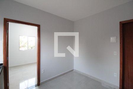 Sala e Cozinha de kitnet/studio para alugar com 1 quarto, 40m² em Minas Caixa, Belo Horizonte