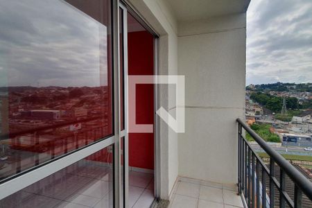 Varanda da Sala de apartamento para alugar com 2 quartos, 60m² em Nova Petrópolis, São Bernardo do Campo