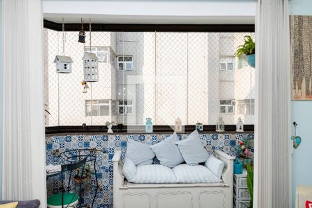 Varanda da Sala de apartamento à venda com 3 quartos, 100m² em Campo Belo, São Paulo