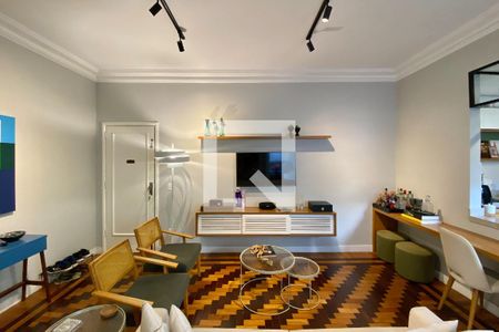 Sala de apartamento para alugar com 3 quartos, 100m² em Botafogo, Rio de Janeiro