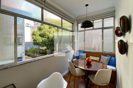 Sala de apartamento para alugar com 3 quartos, 100m² em Botafogo, Rio de Janeiro