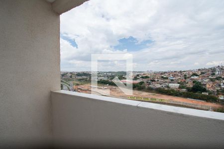 Varanda da Sala de apartamento à venda com 2 quartos, 54m² em Jk, Contagem