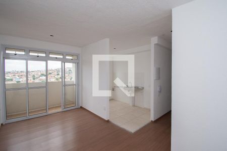 Sala de apartamento à venda com 2 quartos, 54m² em Jk, Contagem