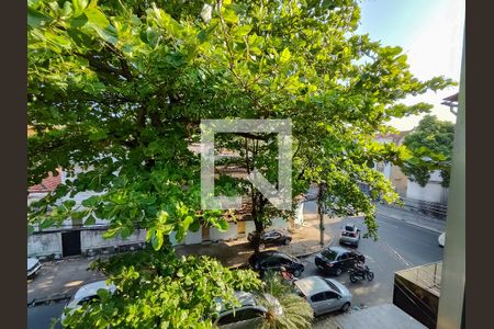 Vista da Sala de apartamento à venda com 1 quarto, 52m² em Benfica, Rio de Janeiro