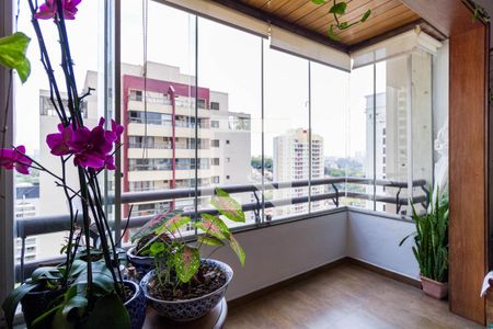 Varanda Sala de apartamento para alugar com 4 quartos, 137m² em Vila Suzana, São Paulo