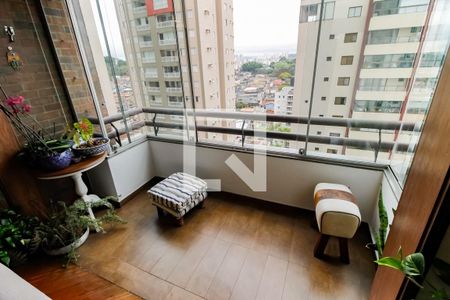 Varanda da Sala de apartamento para alugar com 4 quartos, 137m² em Vila Suzana, São Paulo