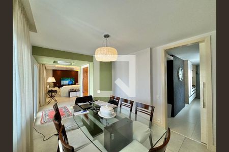 Sala - Jantar de apartamento à venda com 4 quartos, 329m² em Recreio dos Bandeirantes, Rio de Janeiro