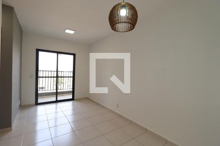 Sala de apartamento para alugar com 2 quartos, 56m² em Residencial Monterrey, Ribeirão Preto