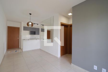 Sala de apartamento para alugar com 2 quartos, 56m² em Residencial Monterrey, Ribeirão Preto